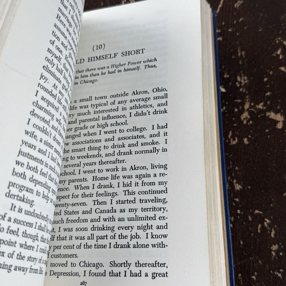 Alcoholics Anonymous AA Big Book 2nd Edition 1974 16th Printing Hardcover Bill W - Picture 8 of 11